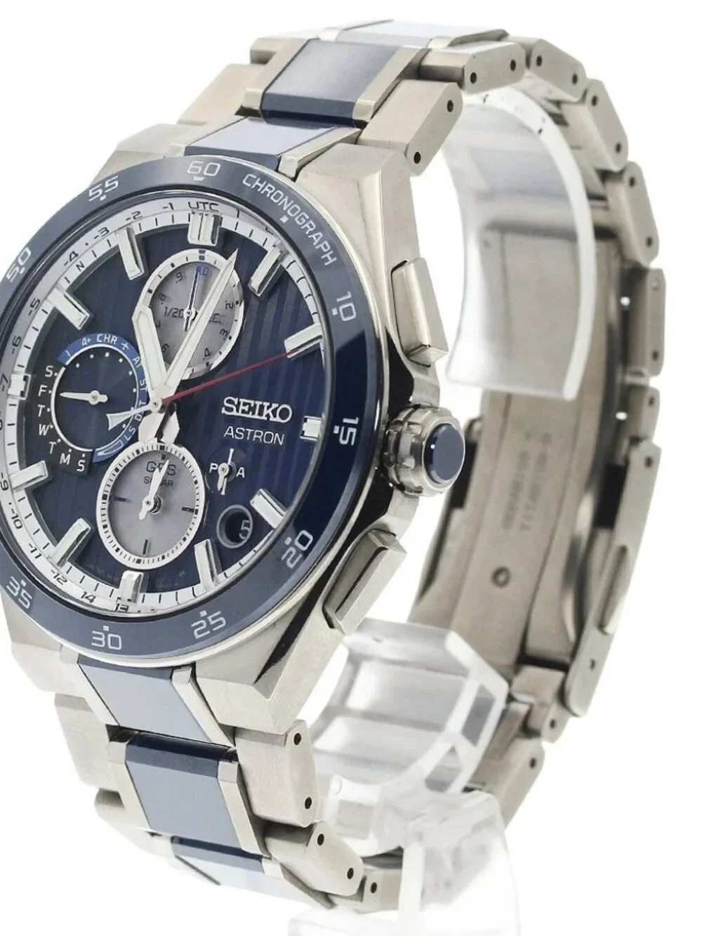 SEIKO Astron Nexter SBXC181/5X83-0AA0 GPS Solar Powered Radio Men's Watch_